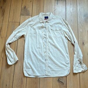 Scotch & Soda Speckled Cream Button Down men’s XL (tall)